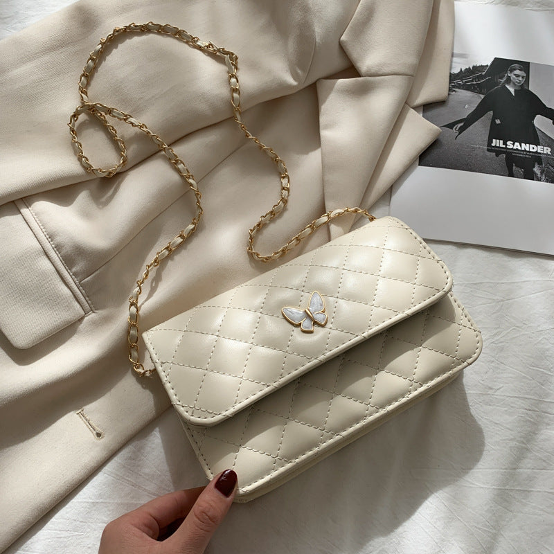 Women's Western Style Butterfly Chain Korean Fashion Shoulder Bags