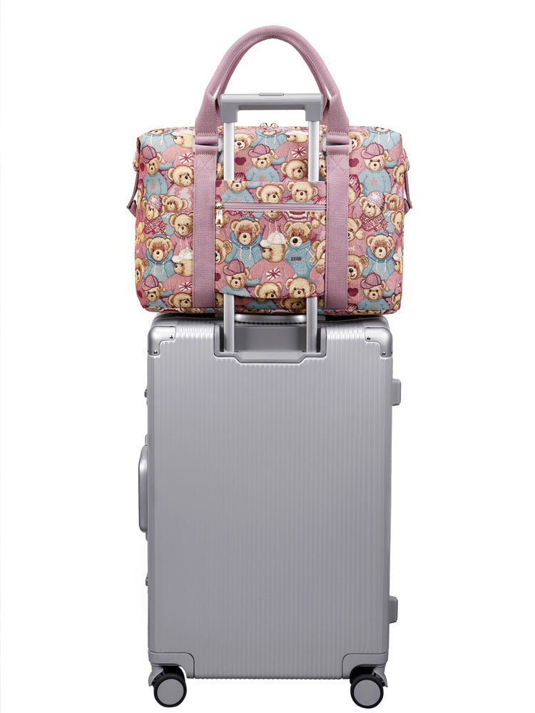 Popular Innovative Bear Attachment Summer Journey Handbags