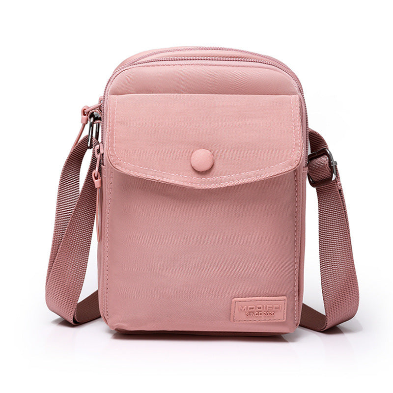 Women's Korean Style Solid Color Fashion Vertical Shoulder Bags