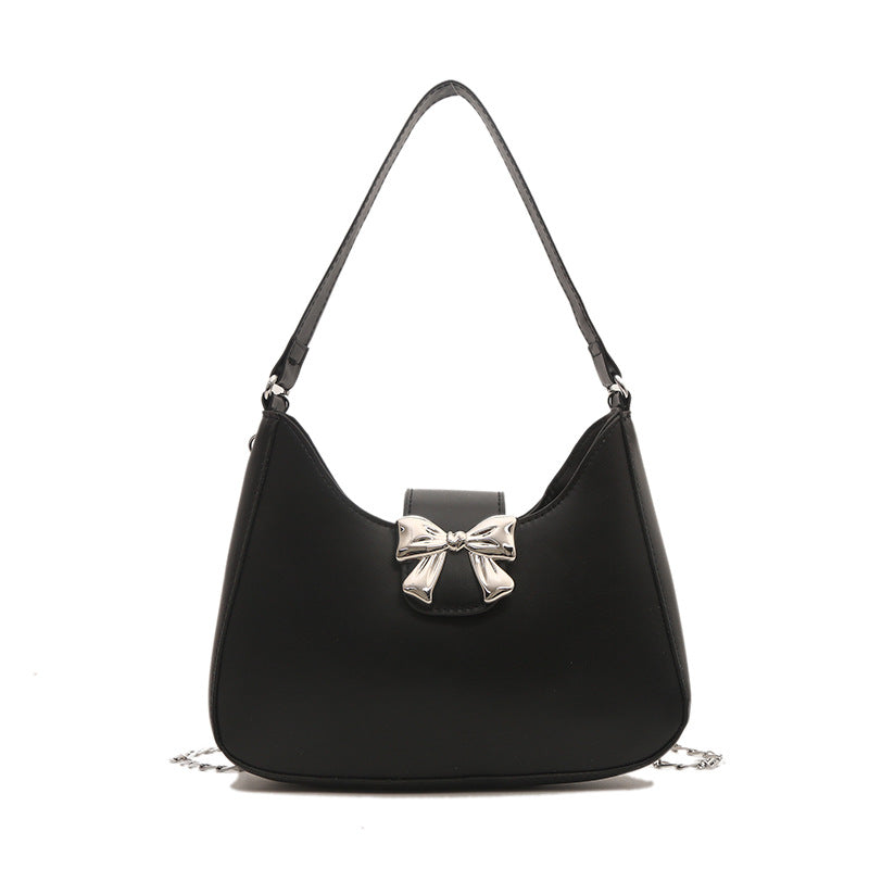 Women's Fashion Bowknot Decorative Spring Popular Chain Crossbody Bags
