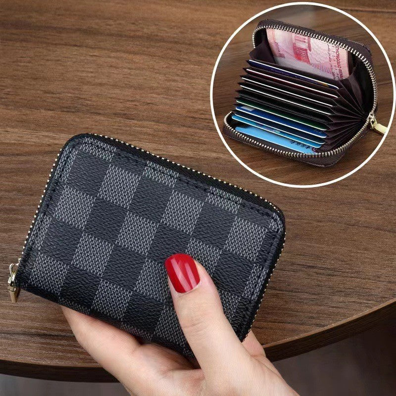 Welfare Multiple Slots Expanding Korean Large Card Holder