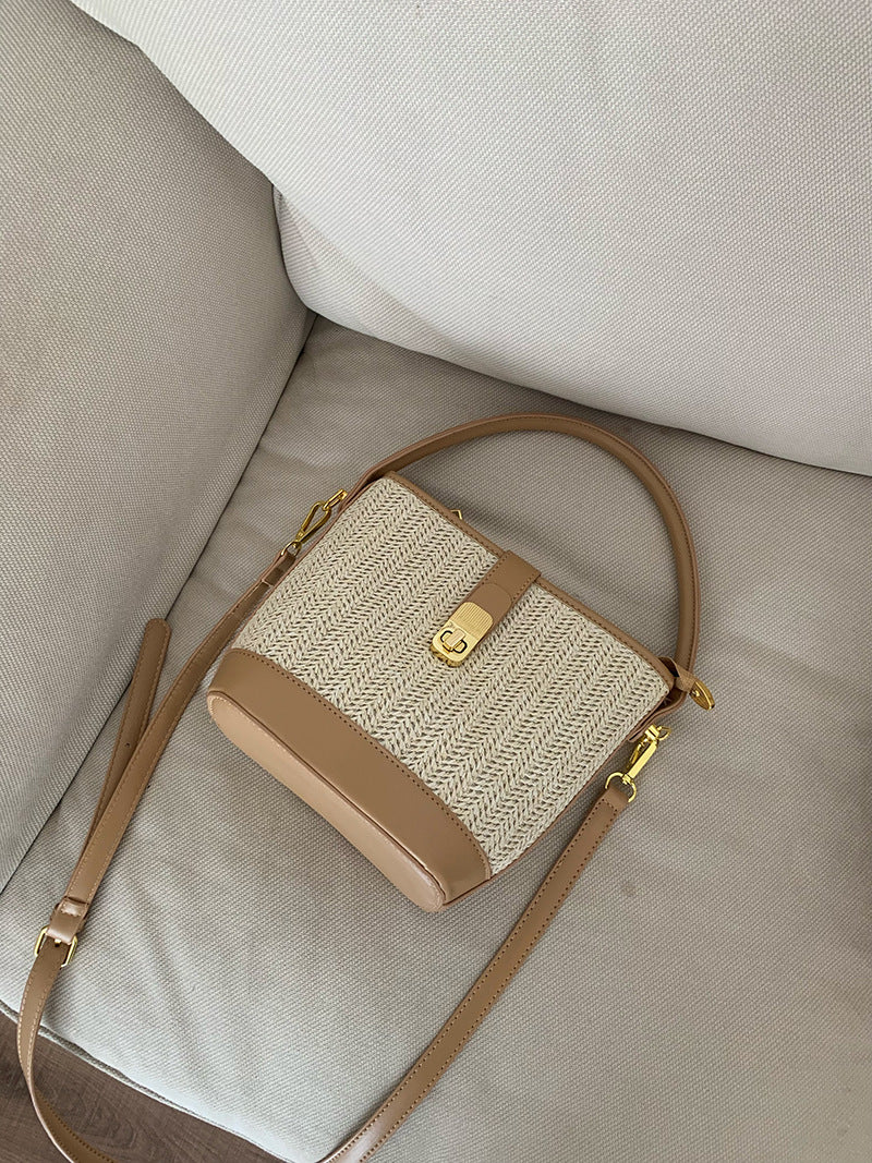 Women's Weaving Straw Woven Vacation Style Fashion Handbags
