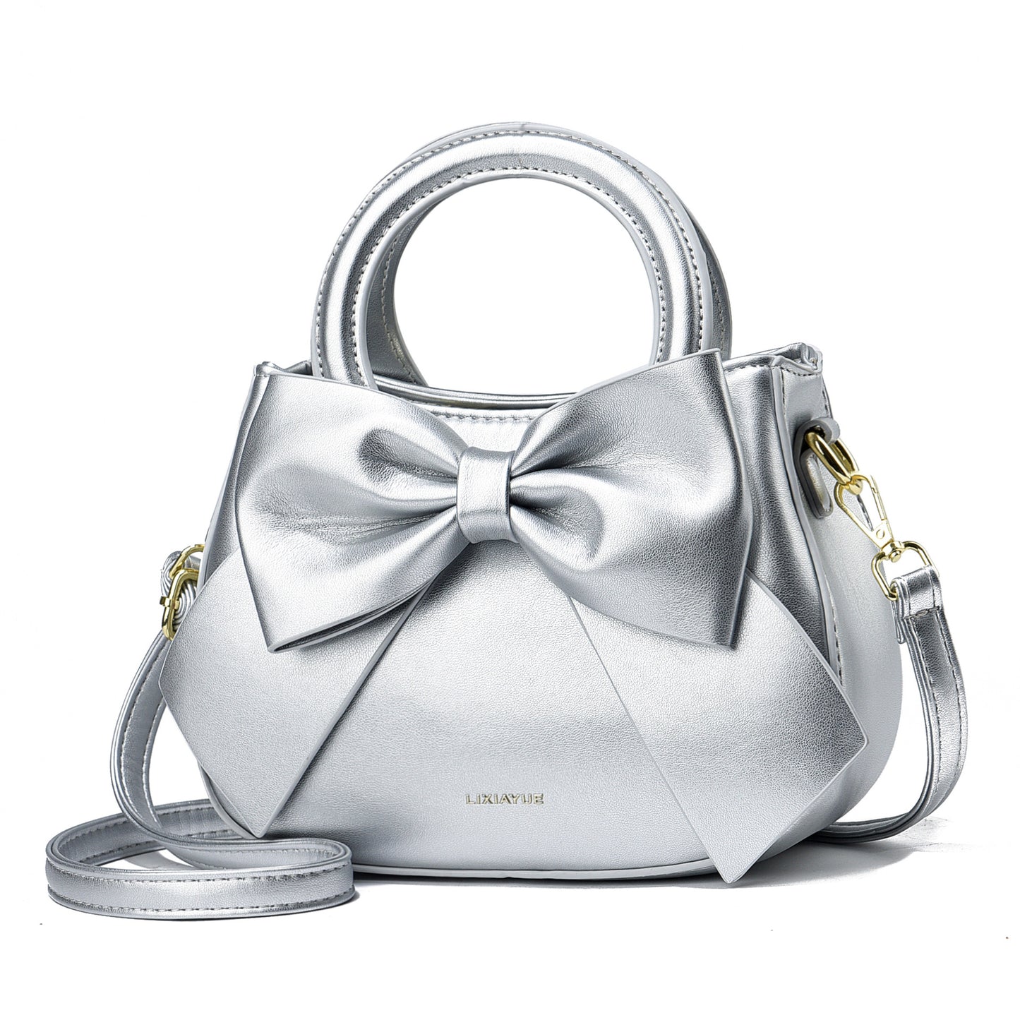 Bowknot Portable Design Fresh Sweet Girlish Shoulder Bags