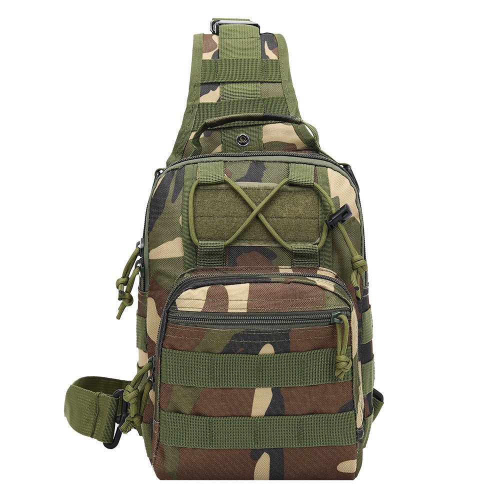 Men's Military Fans Camouflage Multifunctional Unisex Men's Chest Bags