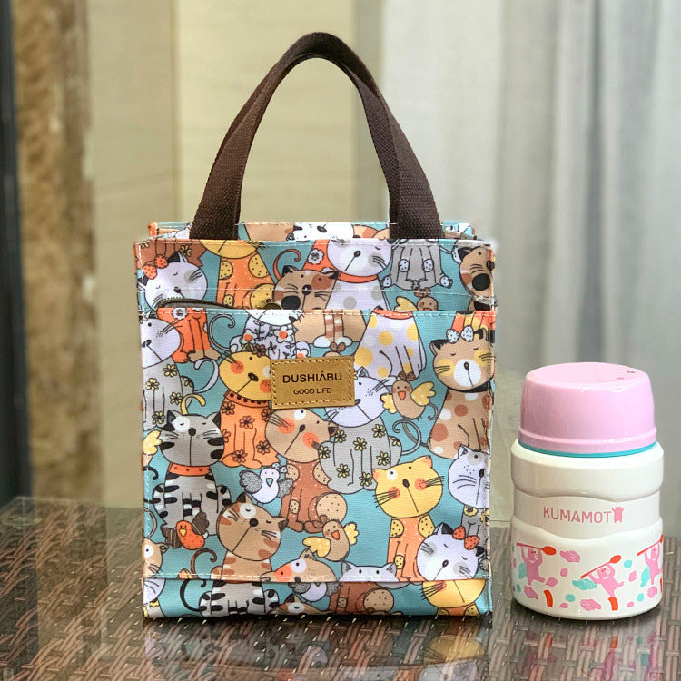 Volume Waterproof Lunch Box Snack Make-up Handbags