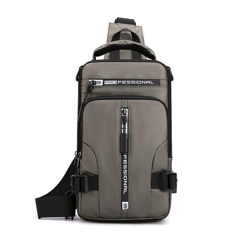 Men's Multifunctional Fashion Waterproof Space Cloth Men's Chest Bags