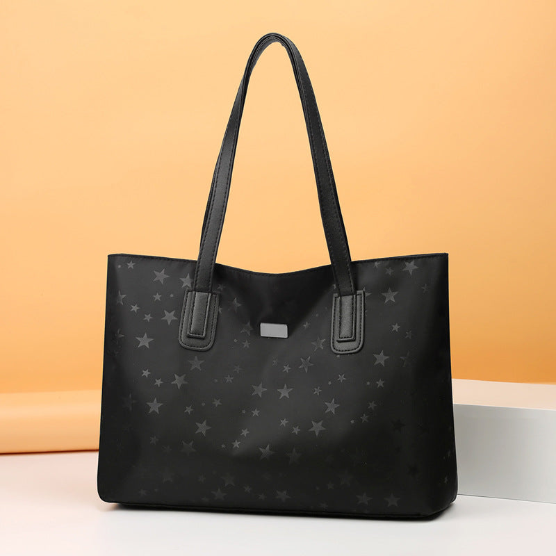 Women's Fashion Oxford Cloth Large Capacity Mom Shoulder Bags