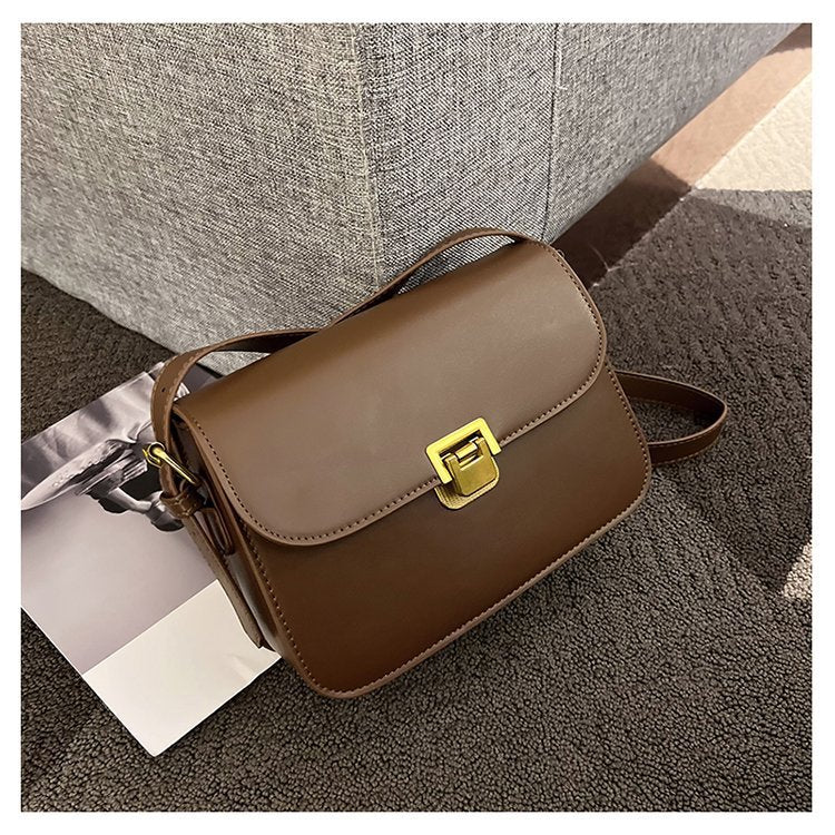 Elegant Slouchy Women's Fashion Retro Tofu Crossbody Bags