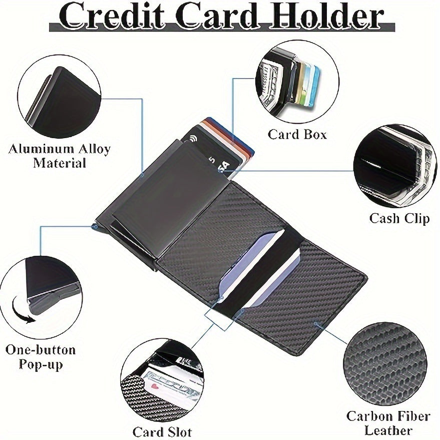 Business Credit Box Bankcards Gift Automatic Card Holder