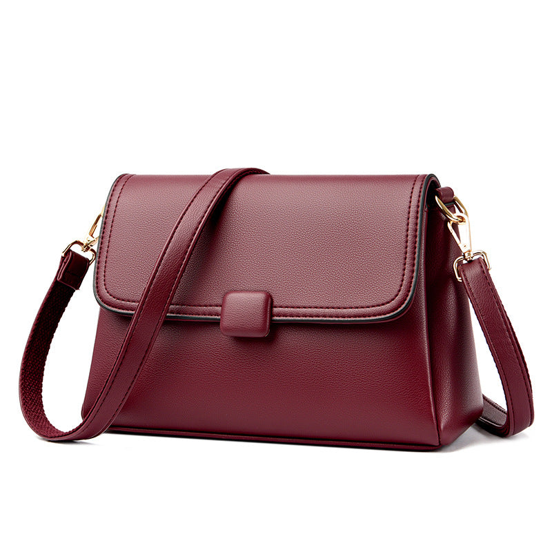 Versatile Classy Mom Fashion Advanced Texture Women's Messenger Bag