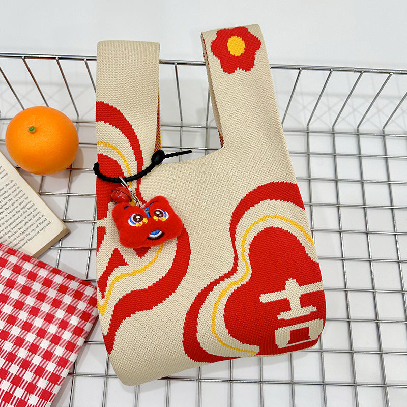 Red Festive Gift High Sense Fortune Bags