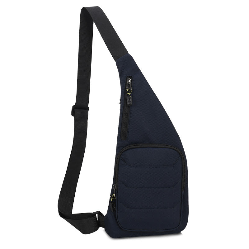 Women's & Men's Style Trendy Contrast Color Waterproof Fashion And Men's Chest Bags