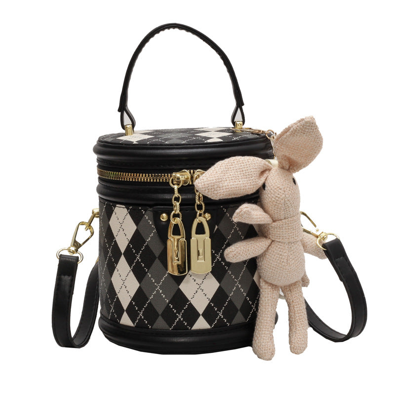 Women's High-grade Niche Diamond Portable Fashion Shoulder Bags