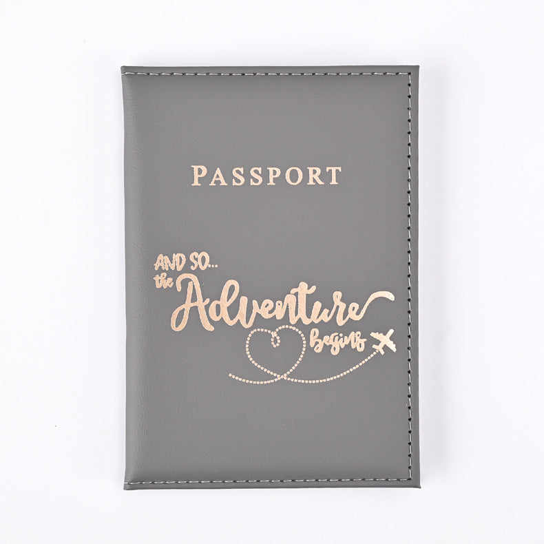 Attractive Pattern Passport Cover Ticket Clip Card Holder