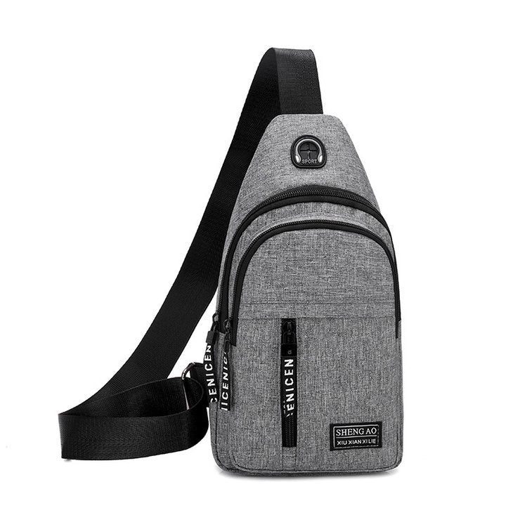 Men's Fashionable Convenient Oxford Cloth Cashier Men's Chest Bags