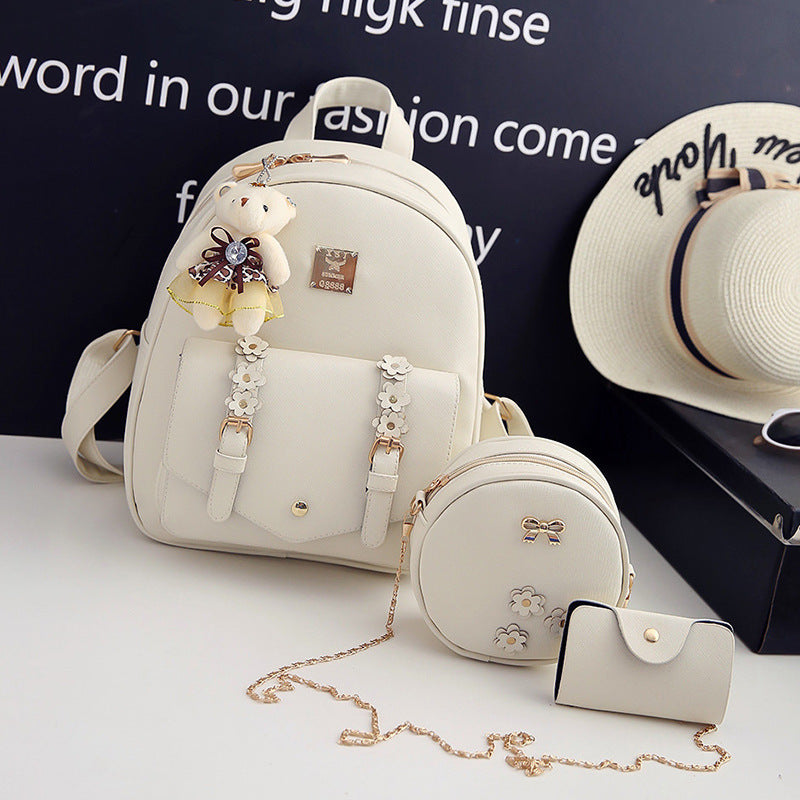 Women's Large Capacity Versatile Elegant Fashion Korean Backpacks