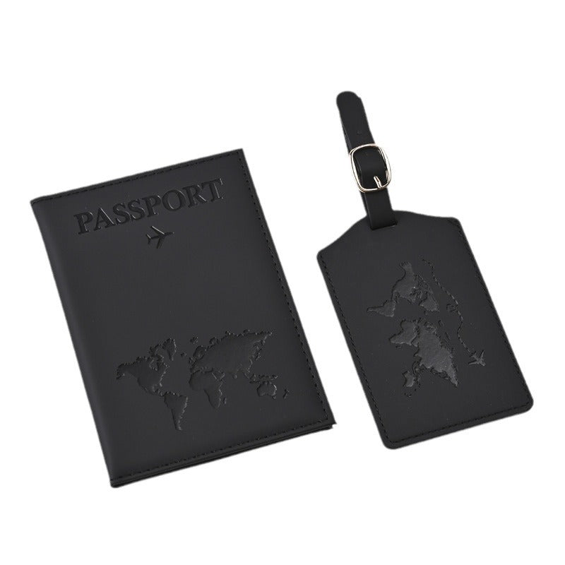 Change Map Style Passport Cover Tag Card Holder