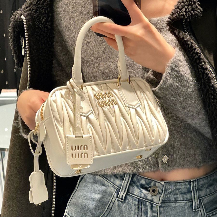 Trendy Women's Design High-grade Pleated Boston Crossbody Bags