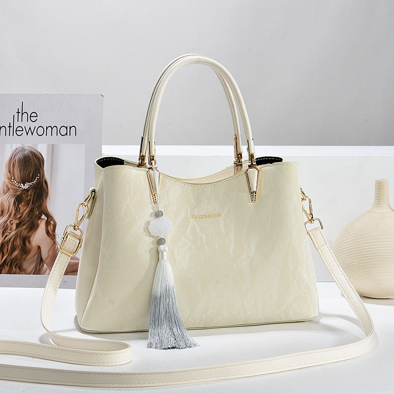 Women's To Give Mom Fashion White Large Bags