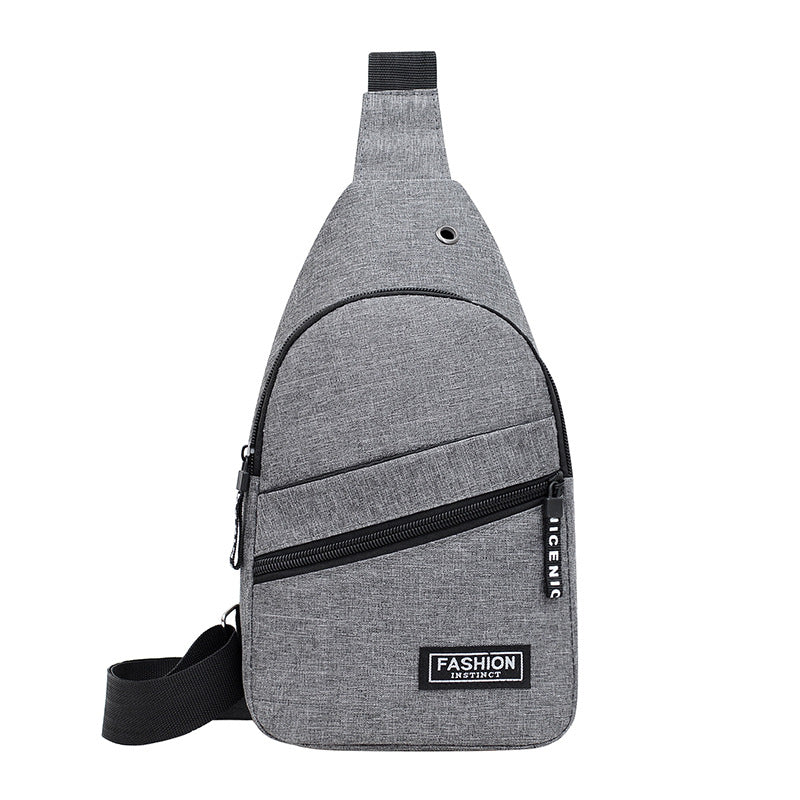 Men's New Slouchy Classy Oxford Cloth Men's Chest Bags