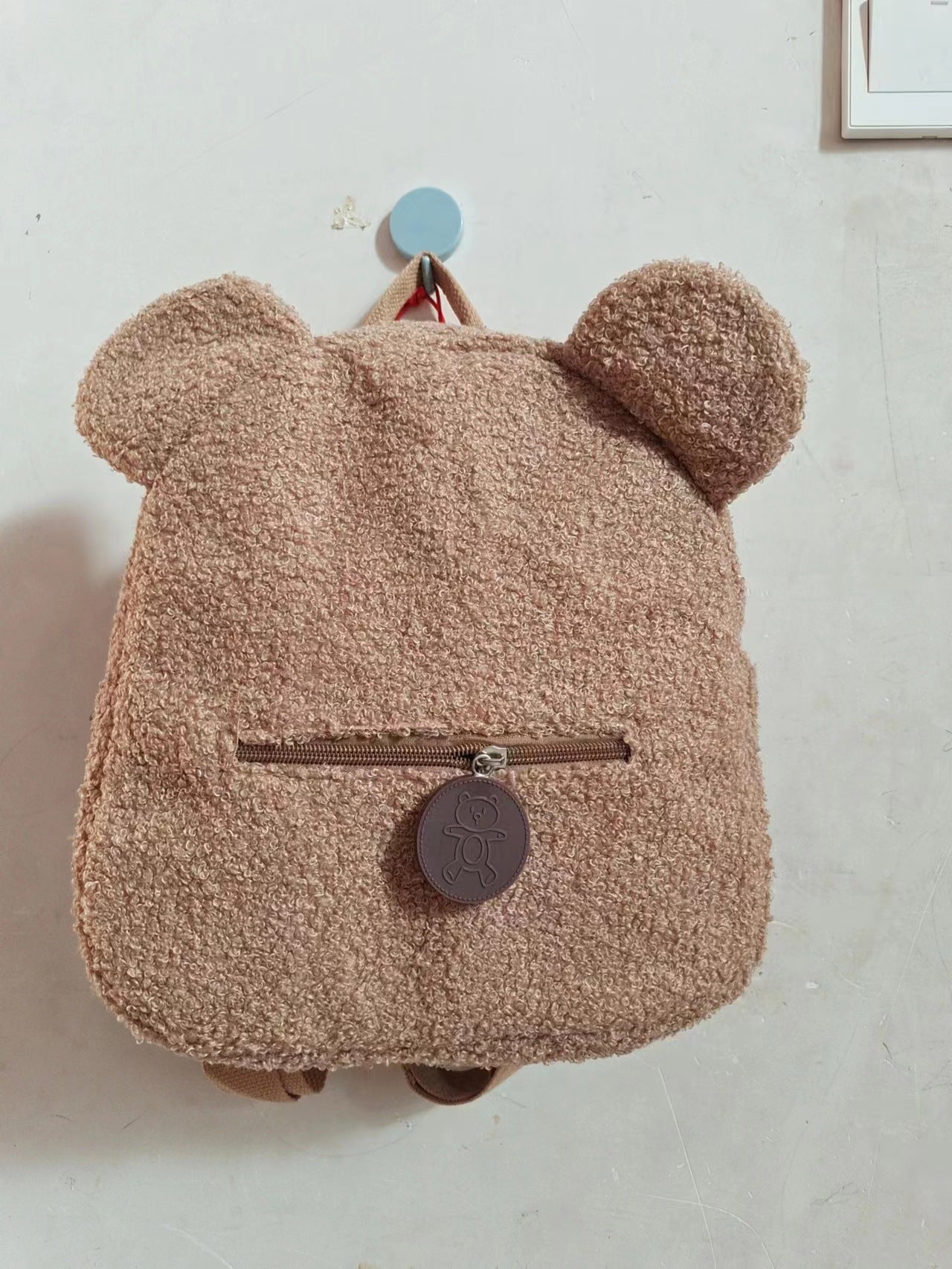 Women's Furry Lamb Wool For Fashion Cute Backpacks