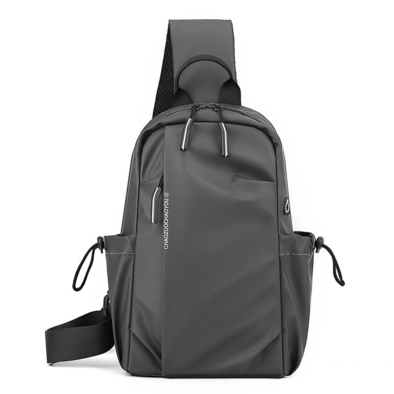 Women's & Men's & Personality Derm Fashion Leisure Design Men's Chest Bags