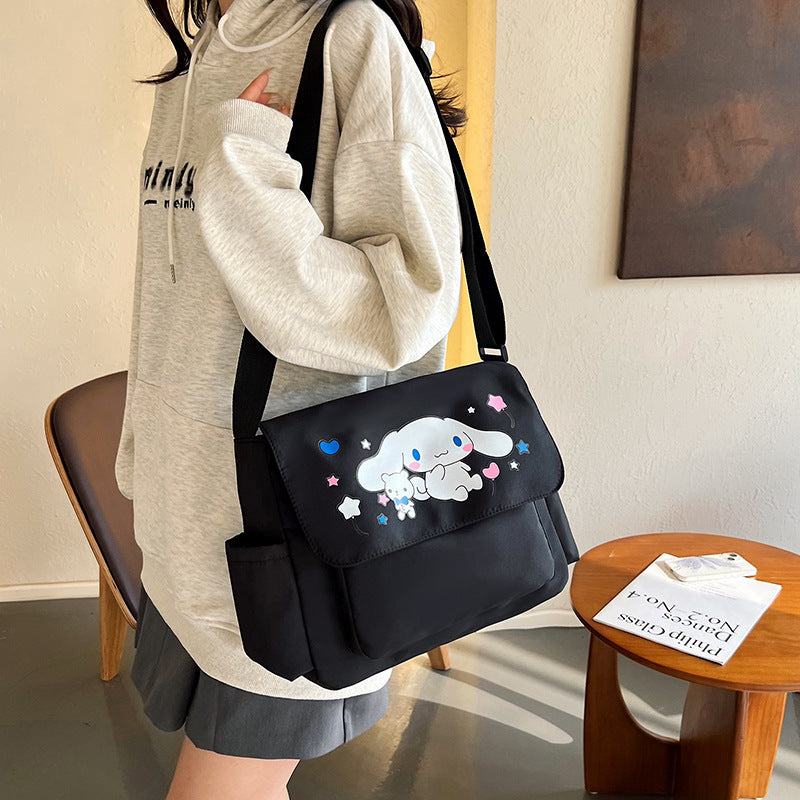Women's Printed Large Capacity Simple Tuition Shoulder Bags
