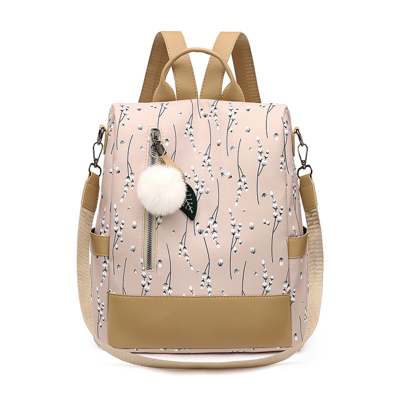 Women's Durable Fashion Oxford Cloth Leisure Backpacks
