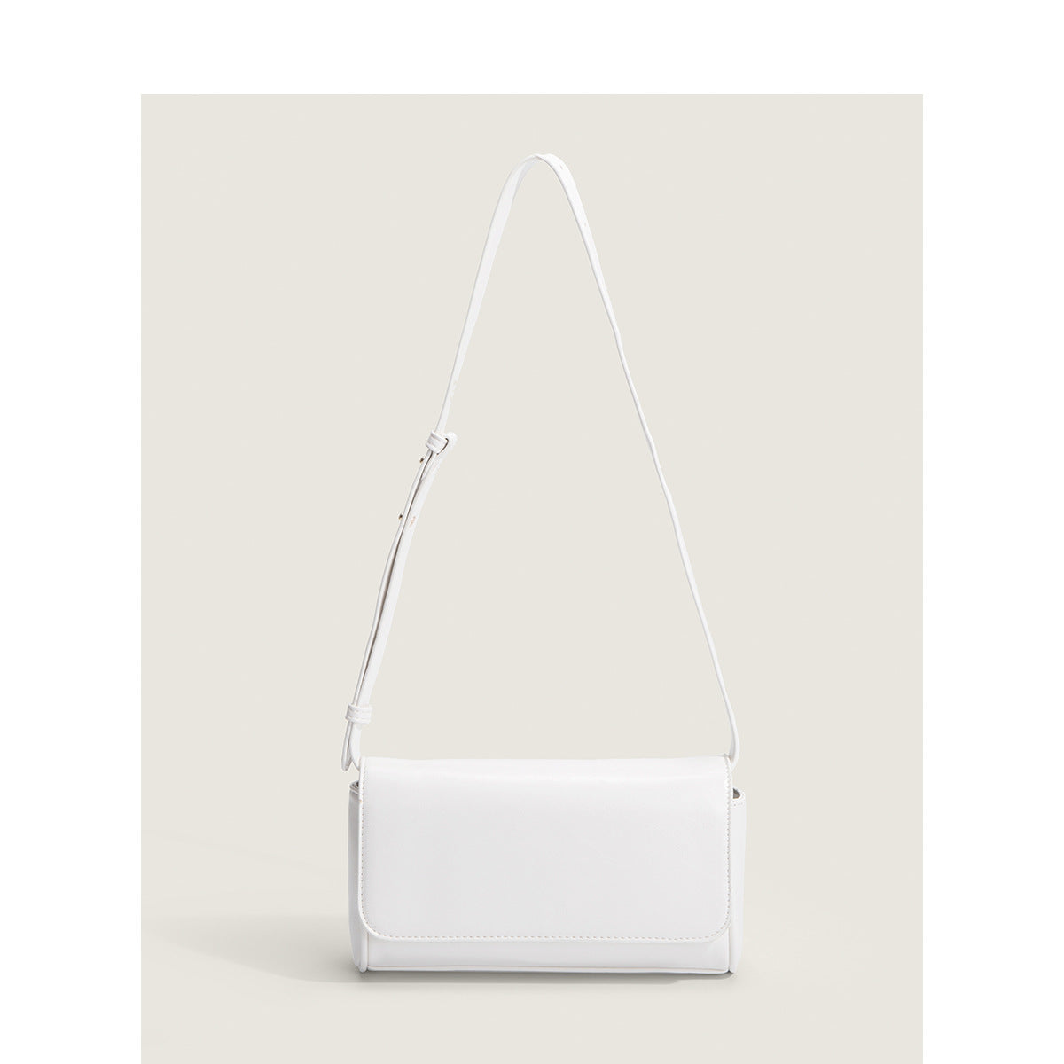 Women's Korean Simple Solid Color Soft Surface Shoulder Bags