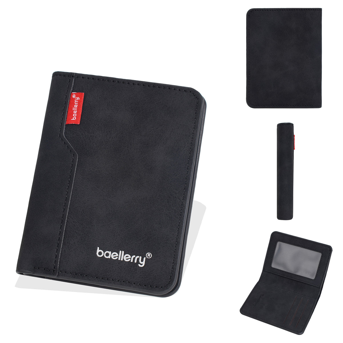 Men's Retro Thin Lightweight Integrated High Sense Two Fold Men's Wallet