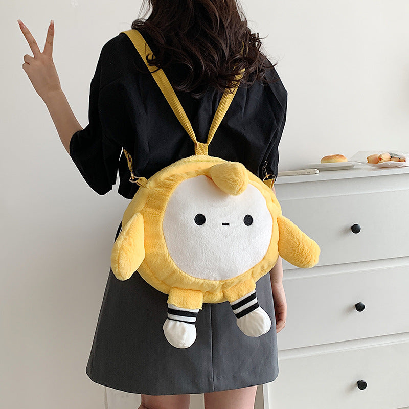 Casual Plush Cartoon Cute Clow Gift Backpacks