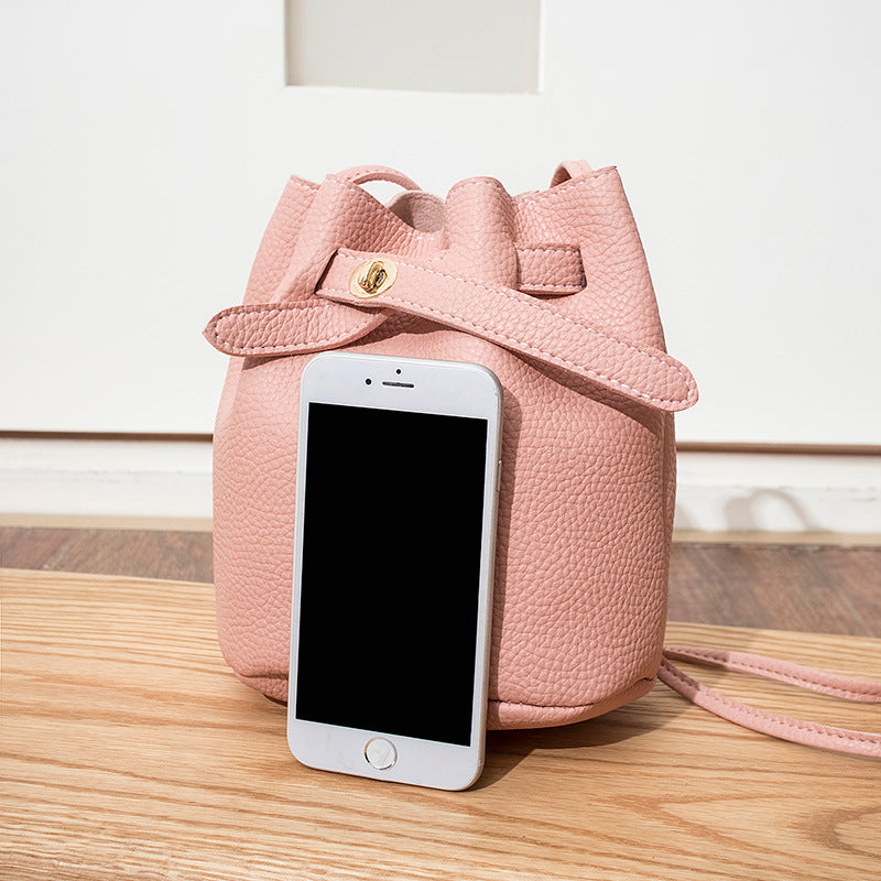 Women's Trendy Mini Fashion Lychee Pattern Shoulder Bags
