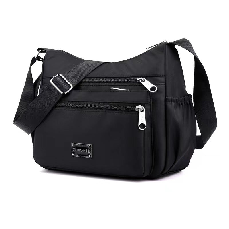 Women's Large Capacity Nylon Canvas Mother Business Shoulder Bags