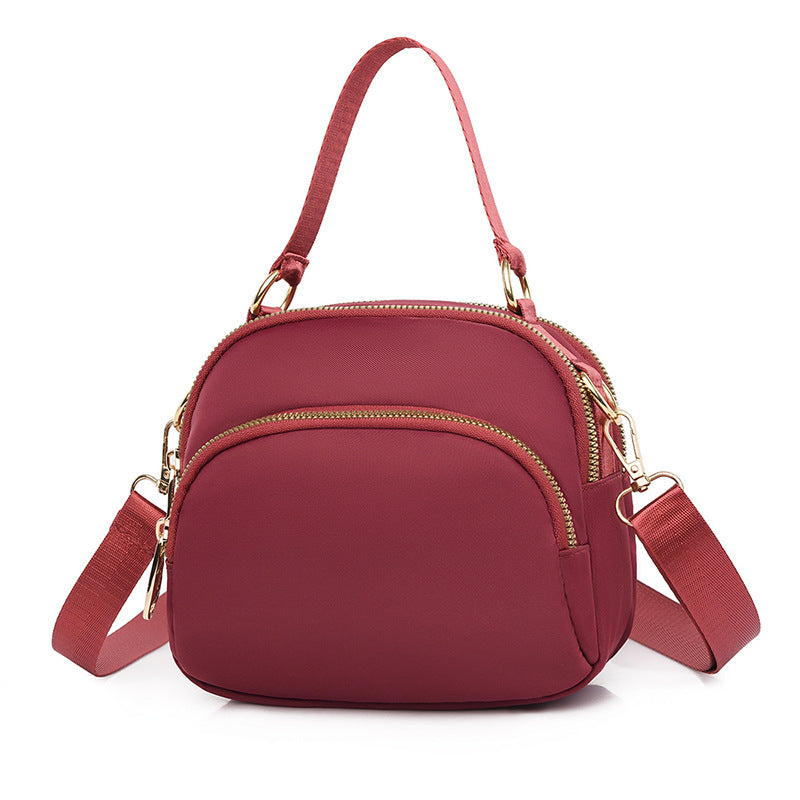 Slouchy Women's Korean Style Nylon Cloth Crossbody Bags