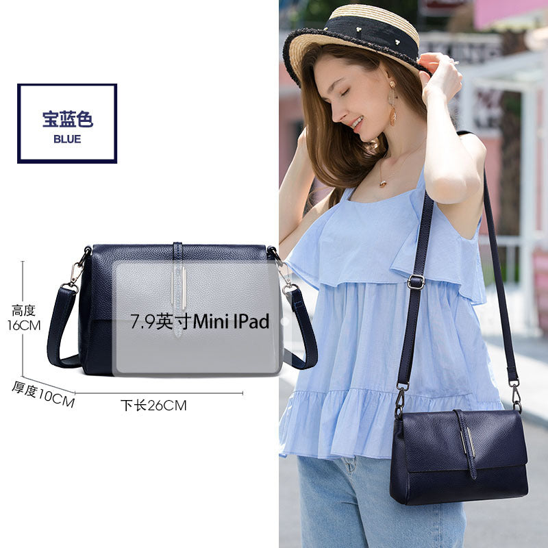 Women's Leather Trendy Summer Fashion Cowhide Single Shoulder Bags