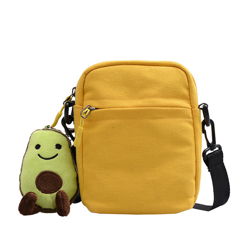 Women's Canvas Korean Style Pop Cute Women's Shoulder Bag
