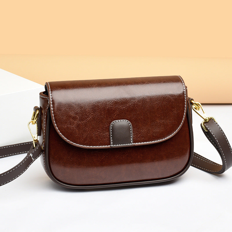 Women's Fashion Contrast Color Elegant Portable Bags