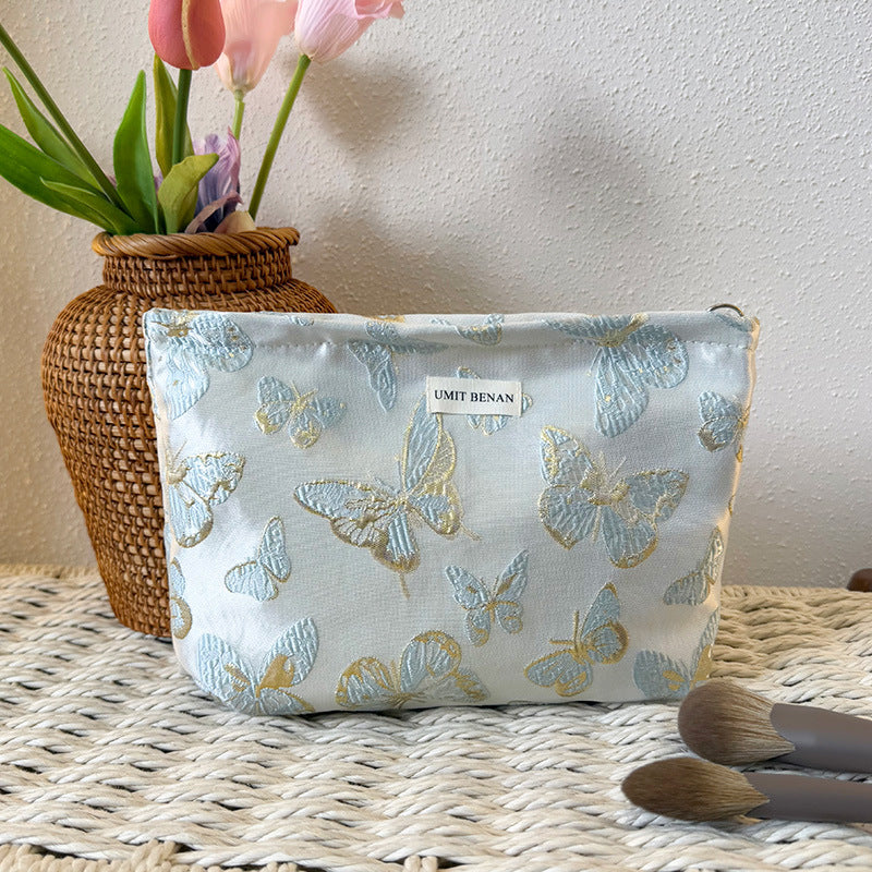 Butterfly Fresh Portable Skin Care Buggy Toiletry Bags