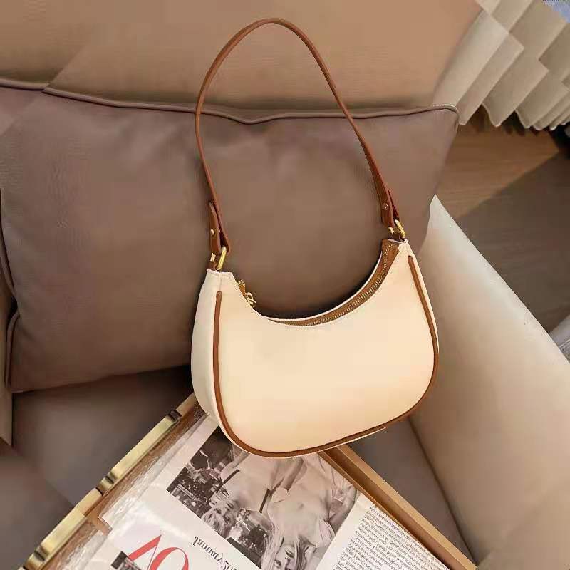 Women's French Style Underarm Fashion Niche Western Shoulder Bags
