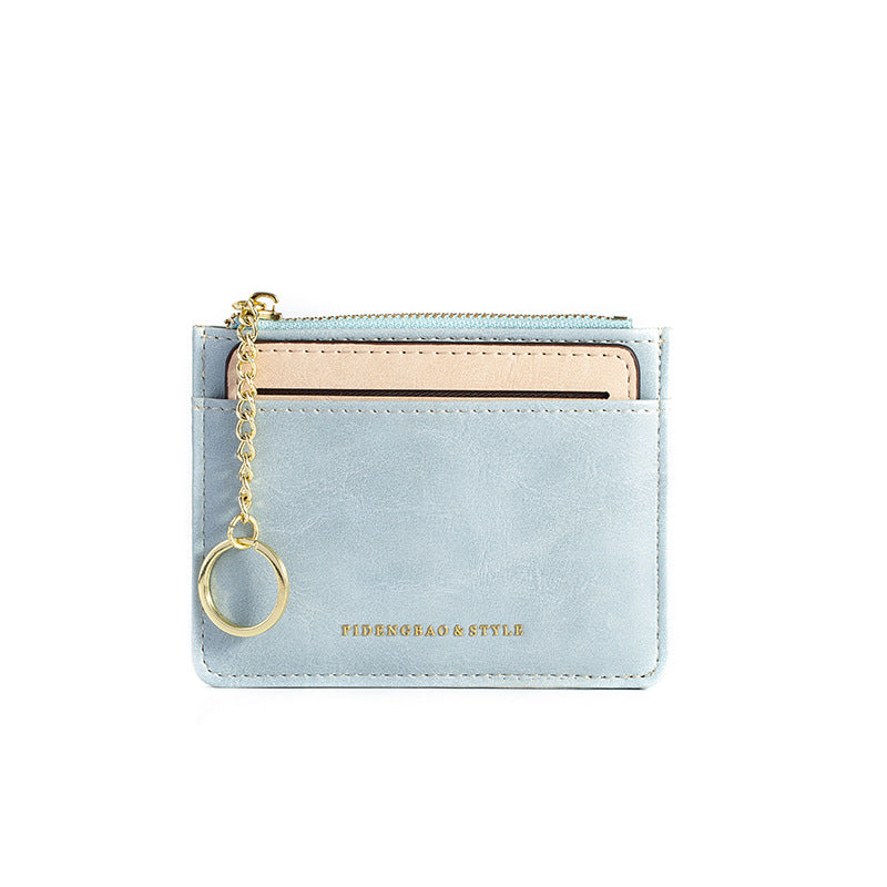 Elegant Slouchy Innovative Pretty Detachable Zipper Card Holder