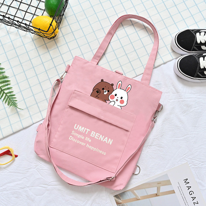 Innovative Canvas Large Capacity Class Hand Shoulder Bags