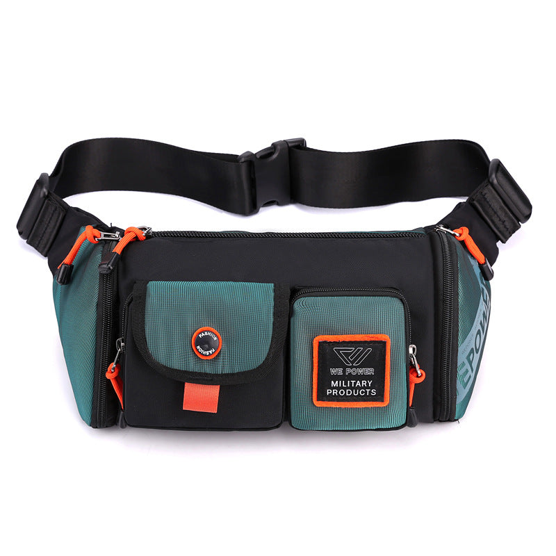 Men's Waterproof Fashion Trendy Large Capacity Commuter Men's Chest Bags