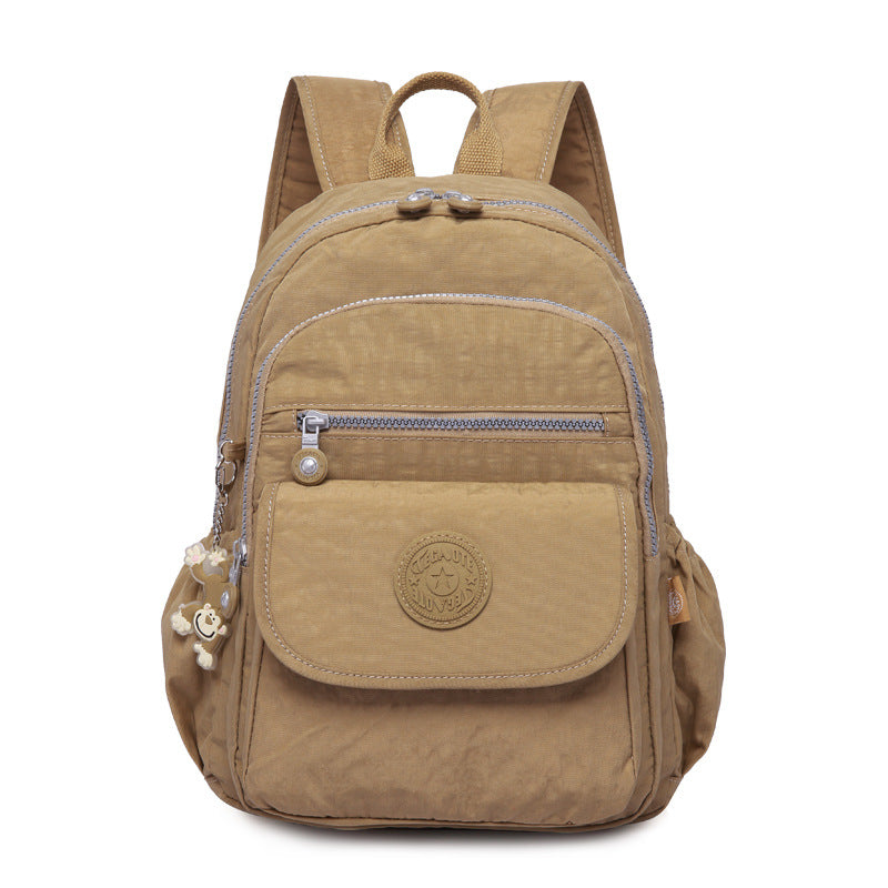 Classic Trendy Lightweight Nylon Washed Unisex Backpacks