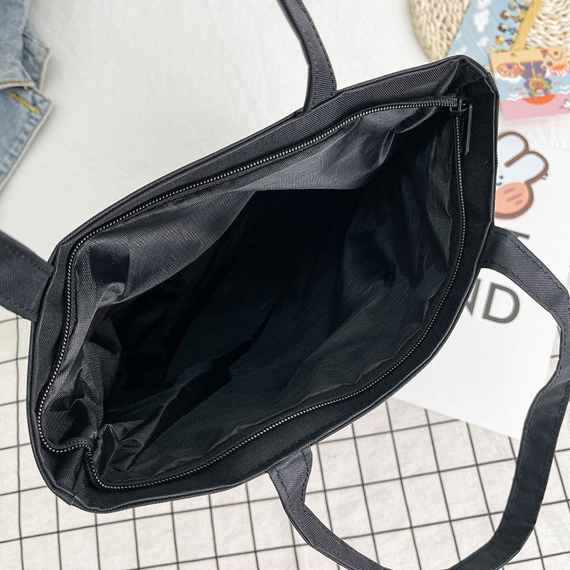 Women's Korean Style Large Capacity Canvas Winter Shoulder Bags