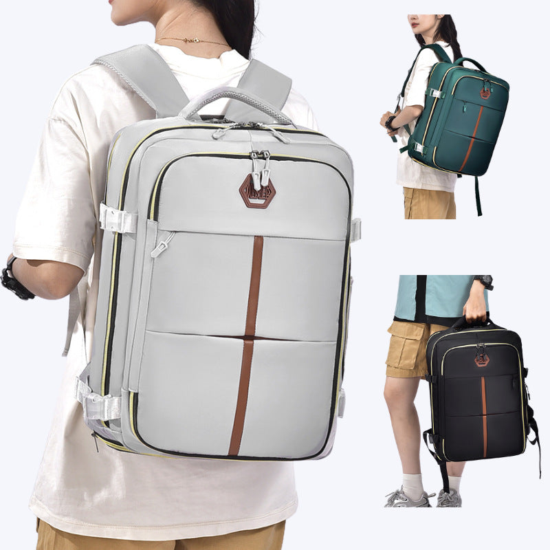 Men's Large Capacity Simple Style Inch Computer Backpacks