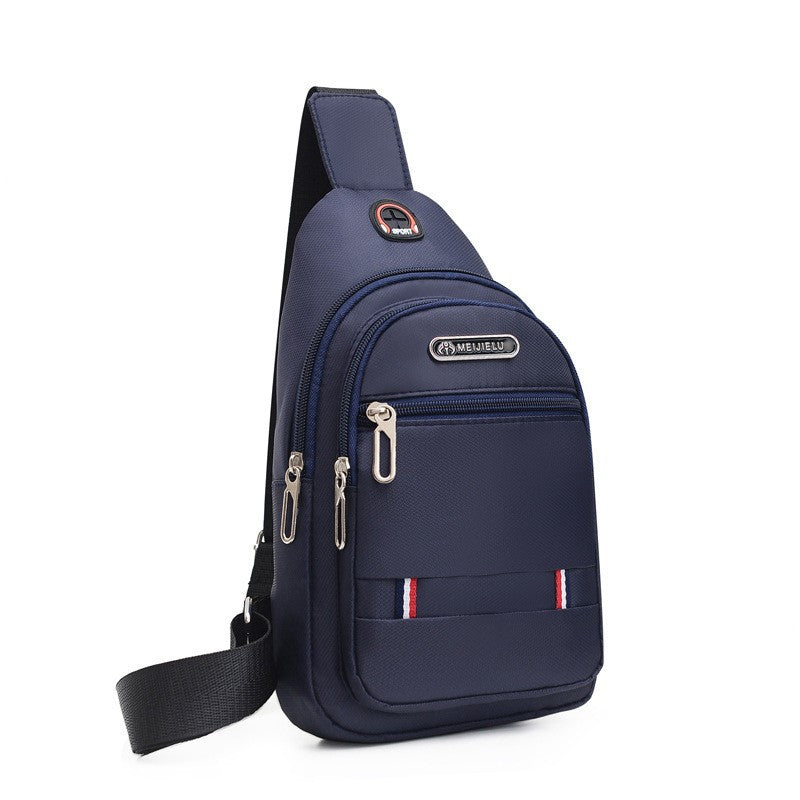 Charming Men's Fashion Polyester Trendy Leisure Men's Chest Bags
