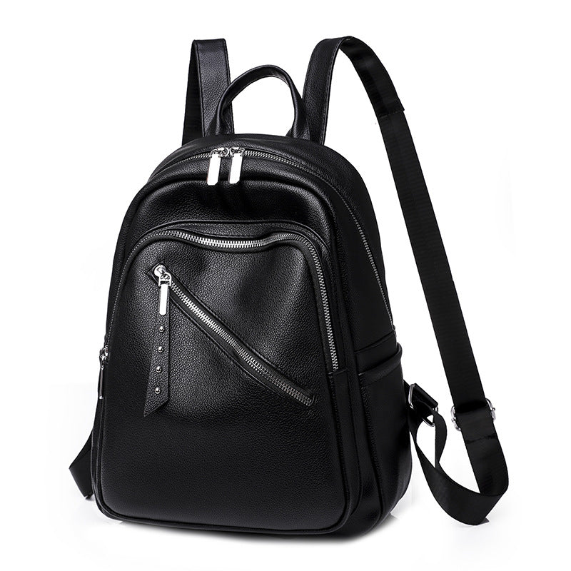 Women's New Cool Fashion Leather Vintage Backpacks