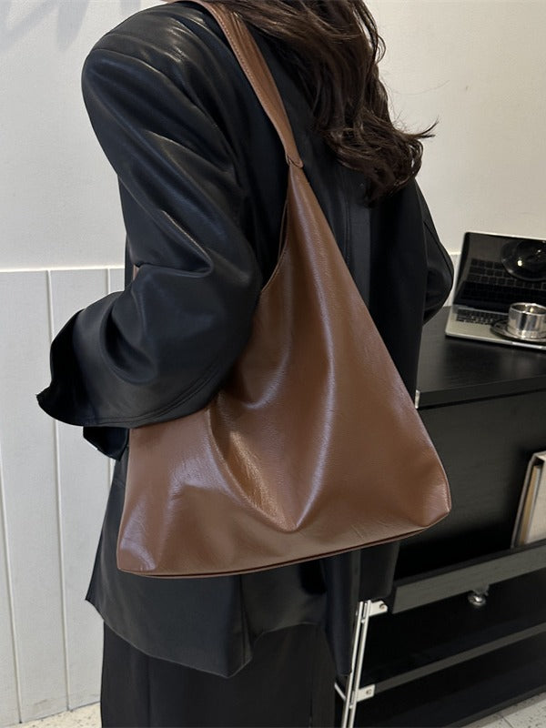 Women's Capacity Stylish Good Texture Soft Leather Bags