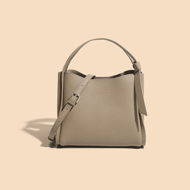 Women's Fashion Genuine Leather High-grade Simple Portable Shoulder Bags