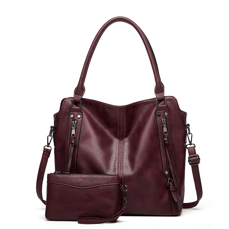 Women's Fashion Combination Leisure Commute Design High-grade Shoulder Bags